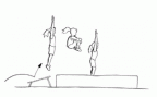 À l'article: Sauter – Mini-trampoline: Saut groupé (niveau B)