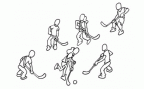 À l'article: Jouer avec la balle – Contrôle de balle: Maîtrise de la balle d’unihockey (niveau C)