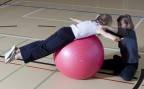 À l'article: Acrobatie avec partenaire: En avion