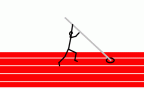 Zum Artikel: Leichtathlethik – Stab: Fischen