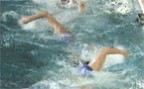 À l'article: Natation – Crawl: Dépassements
