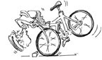 Zum Artikel: Velofahren: Hinterrad in die Höhe