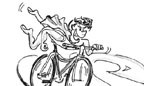 A vélo: Superman À l'article: A vélo: Superman
