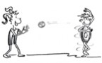 Zum Artikel: Tchoukball - Passen: Gib und geh