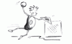 Zum Artikel: Tchoukball – Werfen: Vollgummiball