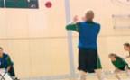 Zum Artikel: Tchoukball – Taktik: Reihenbild