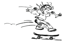 Skateboard: Tremplin