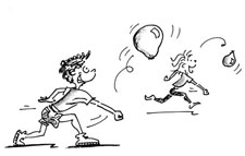 À l'article: J+S-Kids – Balle au poing: Leçon 4 «Avec fair-play!»