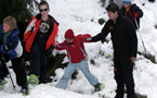 À l'article: Raquettes à neige: Course d’obstacle