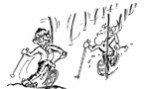 Zum Artikel: Schneeschuhlaufen: Slalom