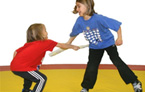 À l'article: J+S-Kids – Lutte: Leçon 1 «Contact physique 1»