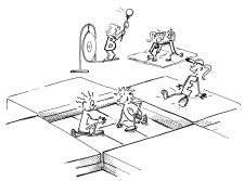 À l'article: Jeux de lutte – Forme de concours: Sumo
