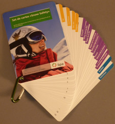 Sécurité: Set de cartes «Snow Safety» du bpa
