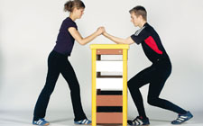 Zum Artikel: Krafttraining zu zweit –  Oberkörper: Arm beugen