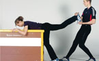 Zum Artikel: Krafttraining zu zweit – Beine: Anfersen