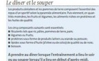 À l'article: Nutrition: En forme pour la journée