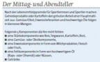 Zum Artikel: Ernährung: Wann ist was am Besten?