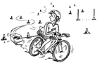 In bicicletta: Rimorchio Vai all'articolo: In bicicletta: Rimorchio