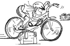 Vai all'articolo: G+S-Kids – Ciclismo: Lezione 4 «Abilità, destrezza, ostacoli»