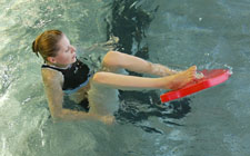 Vai all'articolo: Fitness in acqua – Equilibrio: In piedi sulla tavoletta