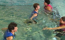 Zum Artikel: Wasserfitness – Ausdauer (Tiefwasser): Kreuz und quer