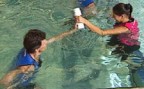 À l'article: Fitness aquatique – Endurance (eau profonde): Passage de témoin