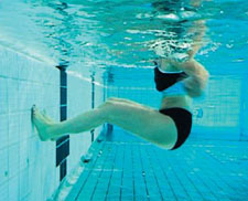 Zum Artikel: Wasserfitness – Kraft: Kick