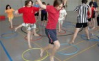 Zum Artikel: J+S-Kids – Gymnastik und Tanz: Lektion 4 «Pantomime: Im Reifen um die Welt»