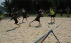 Zum Artikel: J+S-Kids – Tchoukball: Lektion 10 «Kollektive Verteidigung II»