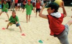 Zum Artikel: J+S-Kids – Tchoukball: Lektion 1 «Würfe: Den Abprall entdecken»