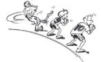 À l'article: Handball – Gardien: Dos au mur