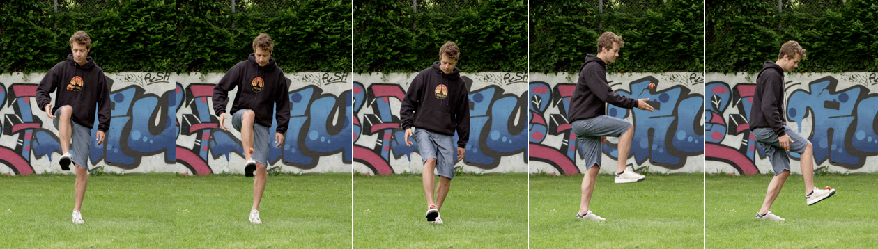 Street Games - Footbag: Freestyle Einzeltraining - Toe Delay