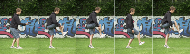 Street Games - Footbag: Freestyle Einzeltraining - Toe Juggling