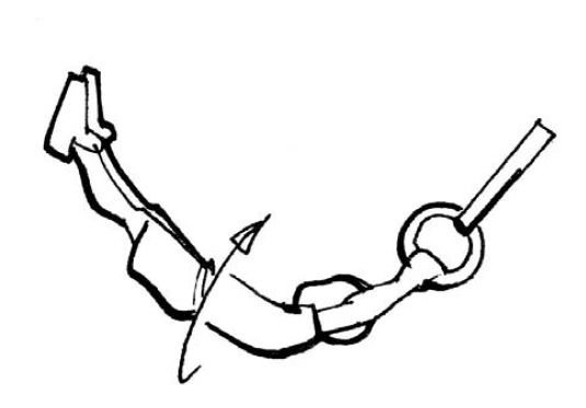 Schaukeln und Schwingen: Schaukeln mit halben Drehungen (Niveau A