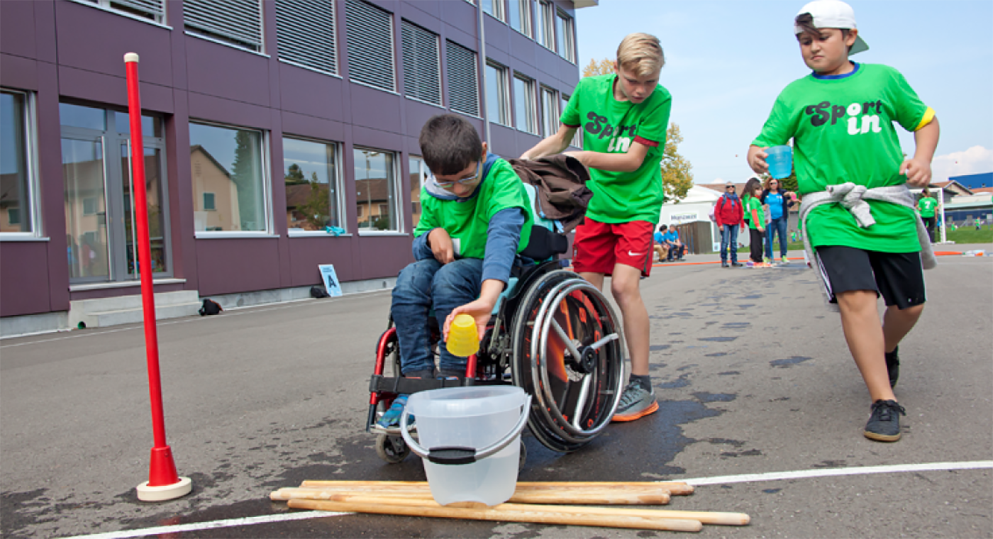 Monatsthema 8 2019 Inklusion Im Sport In Der Schule Eine Einfuhrung Mobilesport Ch