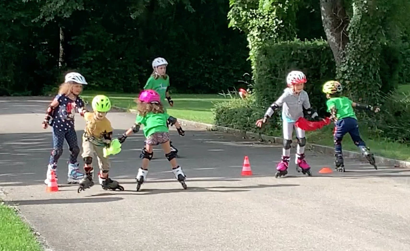 Inline Skating Kids Jeux Relais Mobilesport ch