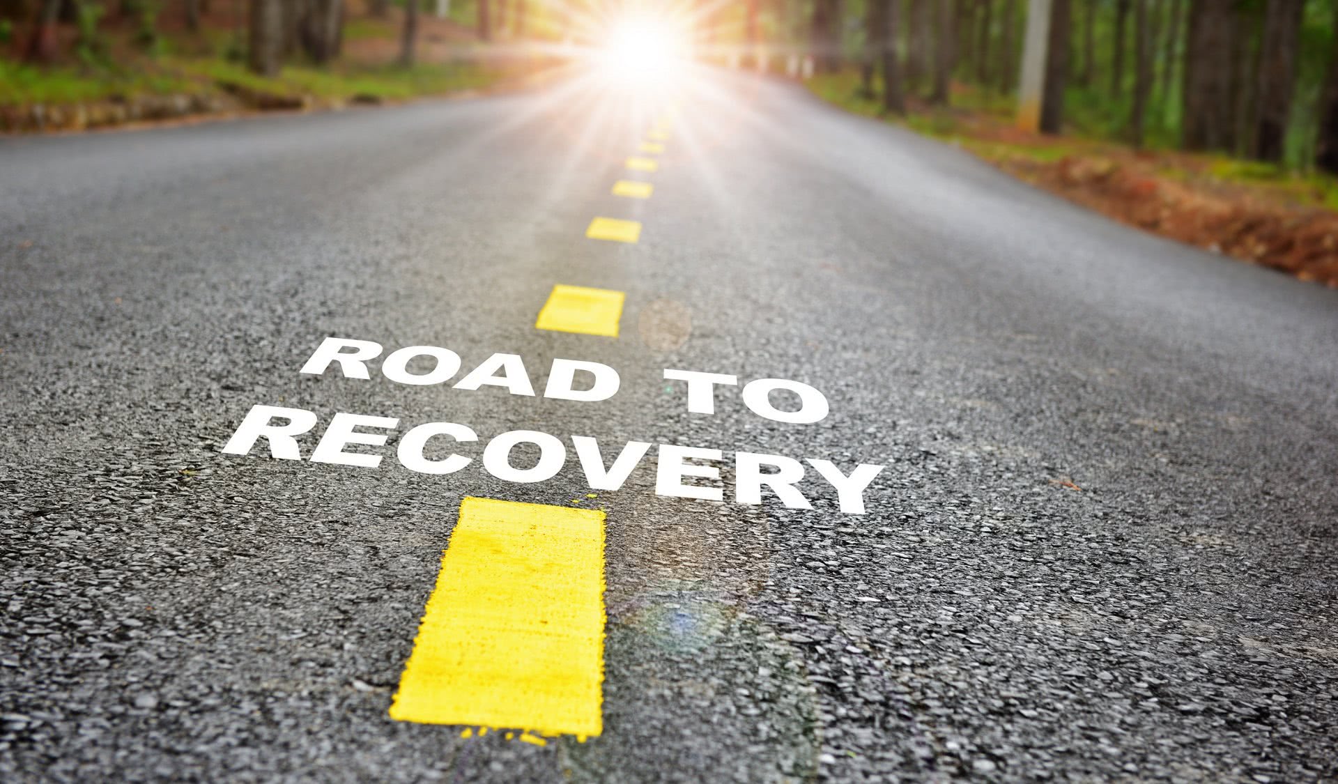 Simbolbild "Way to recovery".