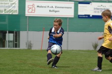 J+S-Kids – Football: Leçon 8 «De la passe au jeu avec les coéquipiers 3»