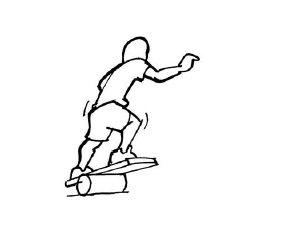 Equilibre: Equilibre sur un cylindre (niveaux ABC) » mobilesport.ch