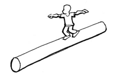 Se Maintenir En Equilibre Tronc D Arbre Niveau A Mobilesport Ch