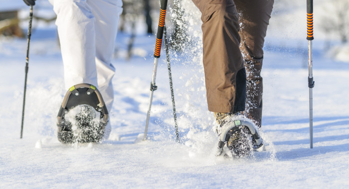 Campi di sport per la neve – Programma speciale: Racchette da neve