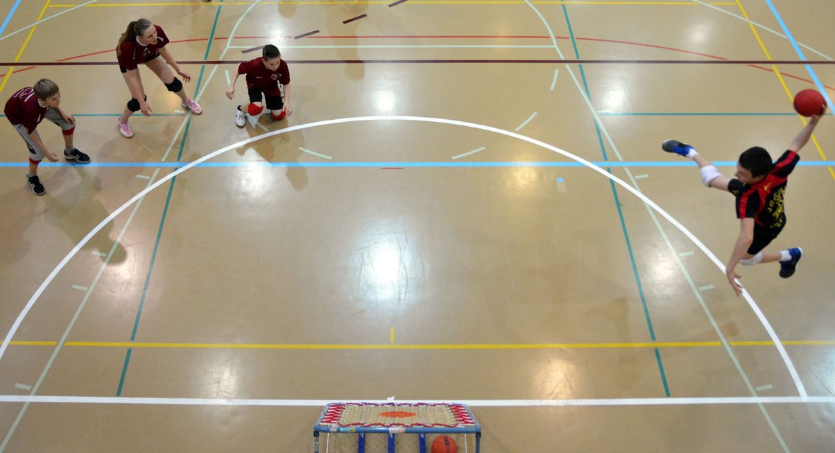 Tchoukball Positionen und Bewegung der Spieler » mobilesport.ch