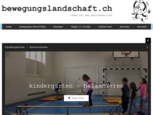 Medientipp: Ideen für den Sportunterricht auf bewegungslandschaft.ch
