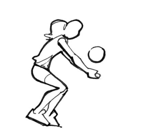 Jouer – Technique: Manchette de volley-ball (niveau B) » mobilesport.ch