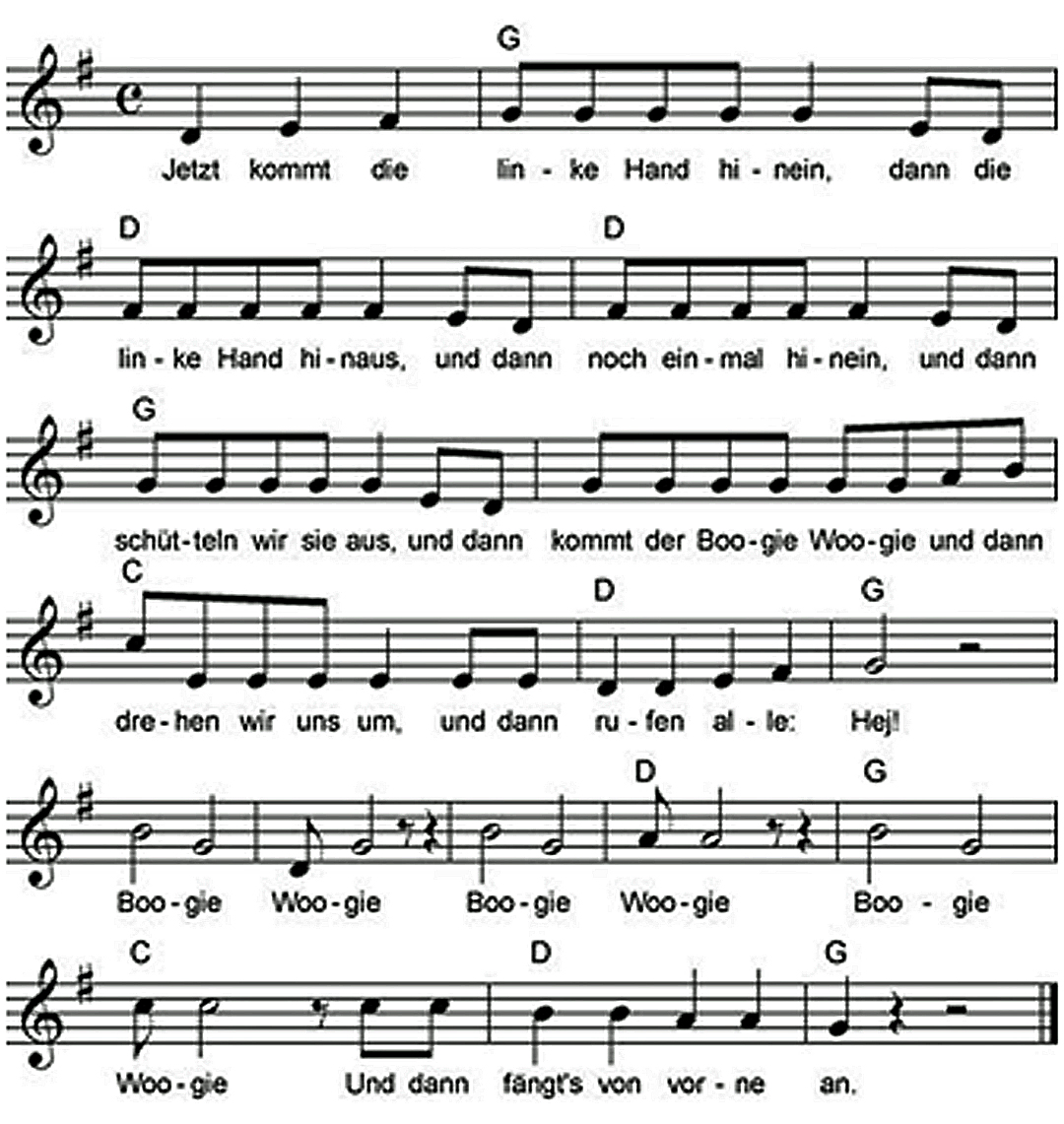 Spielen – Singspiele/Bewegungslieder: Boogie woogie » mobilesport.ch