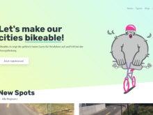 Medientipp: Gute Velo-Infrastrukturen dank bikeable.ch