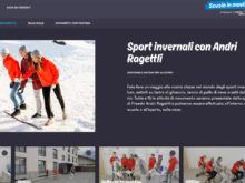 Schule bewegt: Winter-Special mit Andri Ragettli als Übungsleiter
